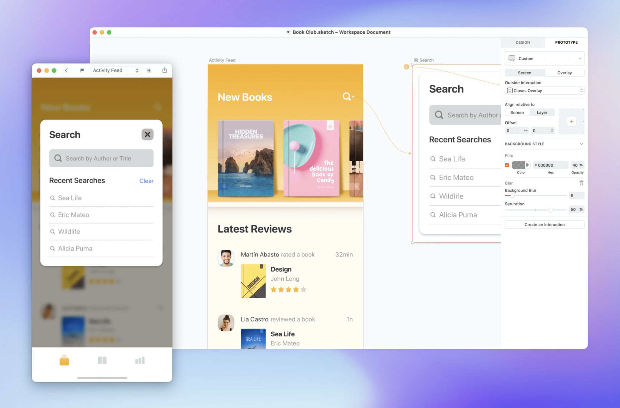 overlays UI